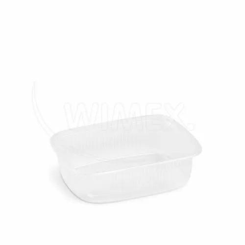 Miska (PP) hranatá průhledná 108 x 81 mm 150 ml, 100 ks