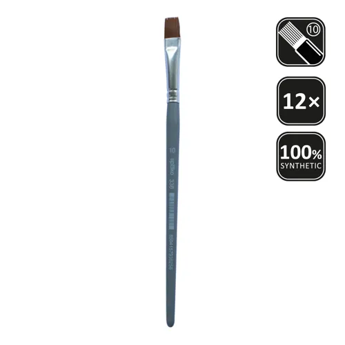 Syntetický štětec plochý SPOKO - velikost 10