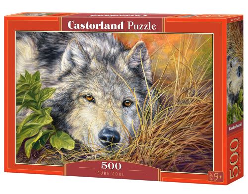 Puzzle Castorland 500 dílků - Čistá duše - Vlk
