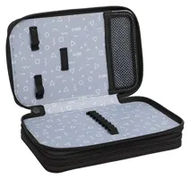 Školní penál dvoupatrový STIL Smiley (2)