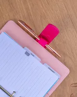 Týdenní diář 2027 Notique Refill kroužkový 12,5 x 19 cm fuchsiový (5)