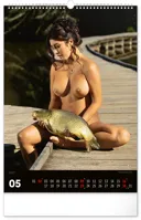 Nástěnný kalendář 2027 Notique Girls and Carps, 33 × 46 cm (5)