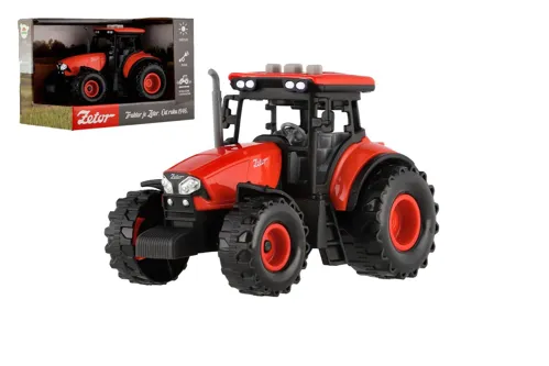 Traktor Zetor 14 cm na setrvačník se světlem a zvukem