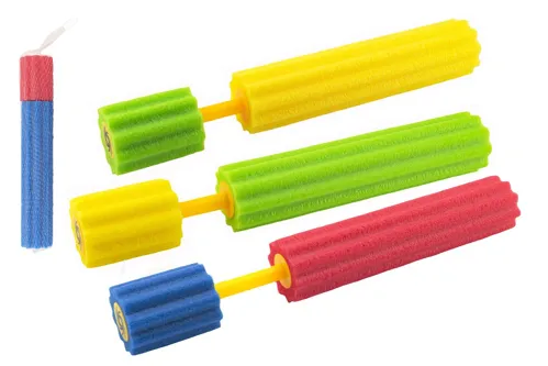 Vodní trubice pěnová stříkací 35 cm - mix barev