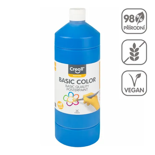 Temperová barva CREALL 1000ml - základní modrá