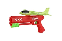Vystřelovací pěnové letadlo s pistolí 26 cm - mix barev (5)
