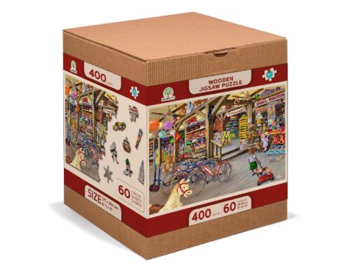 Dřevěné puzzle L, 400 dílků - V hračkářství