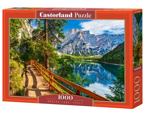 Puzzle Castorland 1000 dílků - Jezero Braise, Italie