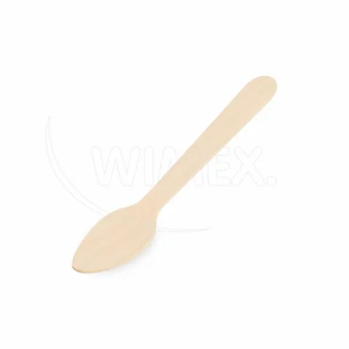 Kávová lžička ze dřeva 11 cm,10 ks