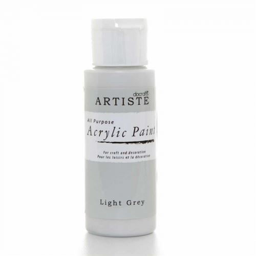Akrylová barva ARTISTE - světle šedá (Light Grey)