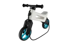 Odrážedlo Funny Wheels Rider SuperSport 2v1 bílé-tyrkysové, krabice (9)