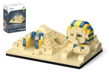 Stavebnice mini KOCO Pyramida a sfinga, 410 ks