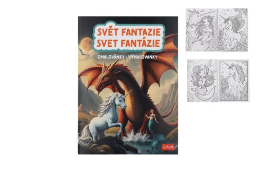 Omalovánky Trefl - Svět fantazie