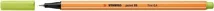 Liner Stabilo Point 88, 0,4mm - limetková zelená (1)