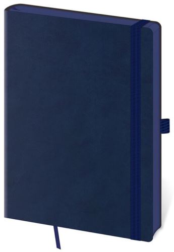 Linkovaný zápisník Helma - Memory L Dark Blue