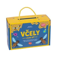 Cestovní box Na cesty Včely a jejich svět kniha a hry