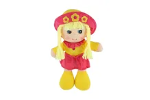 Panenka Květinka hadrová 35 cm (1)