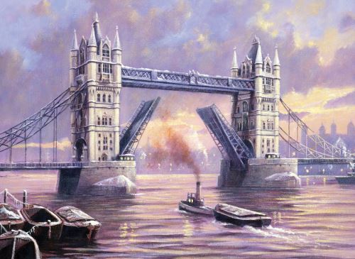 Malování podle čísel 30x40 cm - Tower Bridge