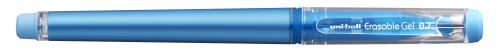 Gumovací pero s víčkem UNI UF-222-07, nebesky modré