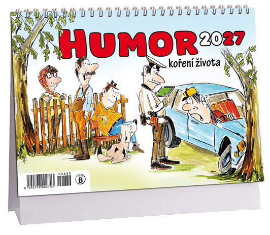 Levně Stolní kalendář 14denní 2027 Aria Humor, koření života