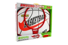Basketbalový koš s míčem a pumpičkou (1)