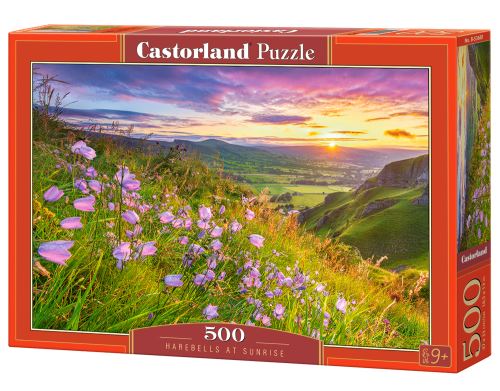 Puzzle Castorland 500 dílků - Západ slunce nad údolím