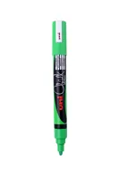 Křídový popisovač UNI Chalk Marker PWE-5M, 1,8-2,5 mm - fluo zelený (1)