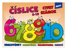 Omalovánky A5 MFP - Číslice 6-10 Omalovánky A5 MFP - Číslice 6-10