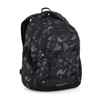 Studentský batoh Bagmaster Nomad 25 B černo-šedý