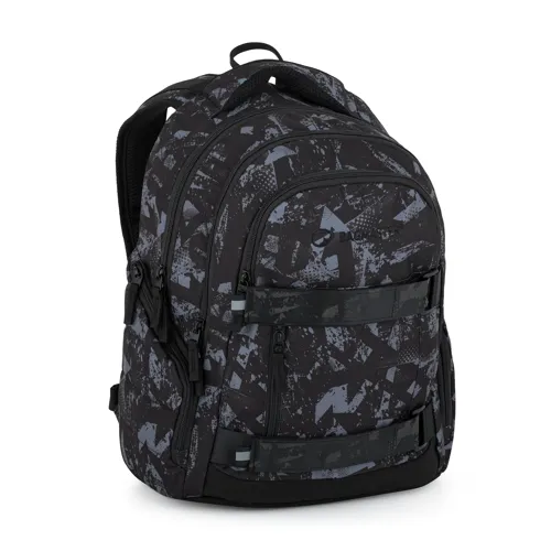 Studentský batoh Bagmaster Nomad 25 B černo-šedý