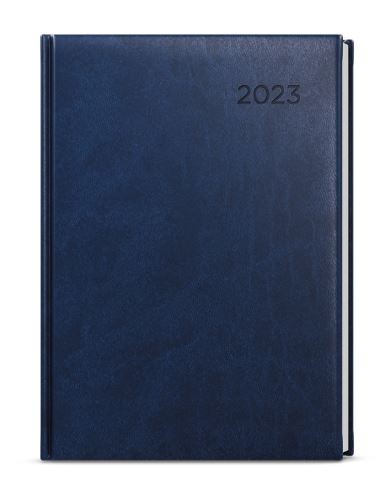 Denní diář 2023 Baloušek B6 - Adam - Vivella - modrá
