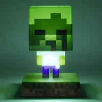 Lampička Zombie Minecraft na baterie v krabičce 10,5x14x9cm (4)