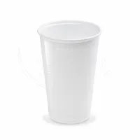 Kelímek (PP) bílý Ø 95 mm 0,5 l, 10 ks