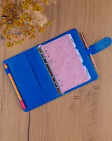 Týdenní diář 2027 Notique Refill kroužkový 12,5 x 19 cm královsky modrý (3)