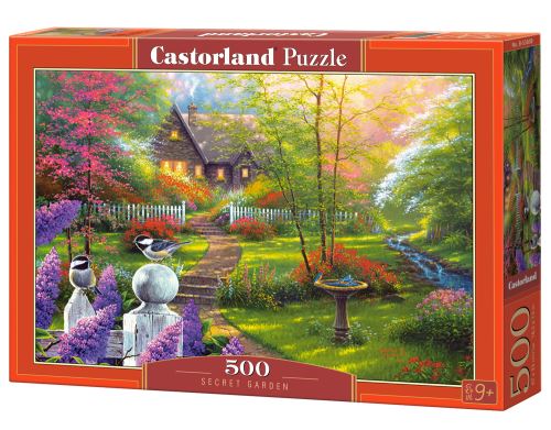 Puzzle Castorland 500 dílků - Tajemná zahrada