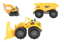 Stavební stroj 18–20 cm na volný chod - mix motivů