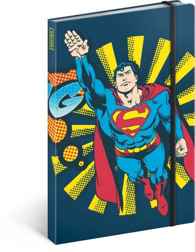 Notes Superman – Bang, linkovaný, 13 x 21 cm