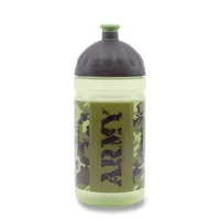 Zdravá lahev 500 ml s náhradní zátkou – Army