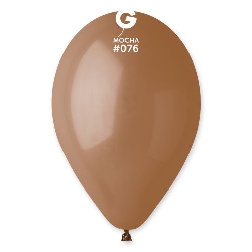 Balónky nafukovací průměr 26cm – Mocha, 100 ks