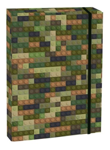 Box na sešity s klopou A5 STIL (Helma) - Cubes