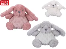 Plyšový zajíček Mini Club 16 cm s chrastítkem - mix barev