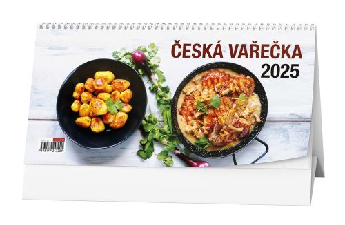 Stolní kalendář 2025 Baloušek - Česká vařečka