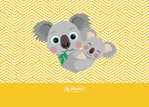 Desky na číslice Herlitz B5 - Koala