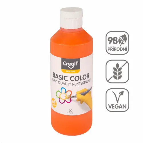 Temperová barva CREALL 250ml - oranžová