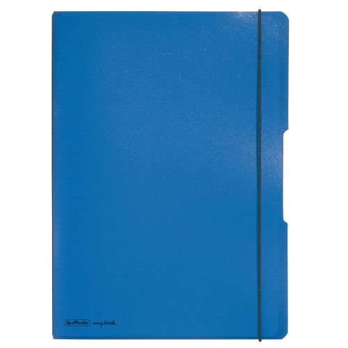 Sešit my.book flex Color Blocking A4/40ls linka+40ls čtvereček PP desky - modrý baltic