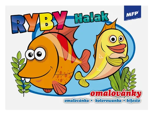 Omalovánky A5 MFP - Ryby