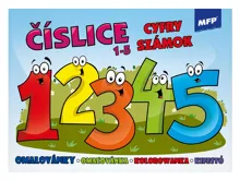 Omalovánky A5 MFP - Číslice 1-5 Omalovánky A5 MFP - Číslice 1-5