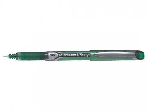 PILOT roller Hi-Tecpoint V5 Grip, 0,3mm - zelená