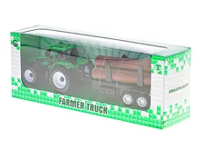 Traktor s vlečkou 21 cm na zpětné natažení - mix motivů (2)