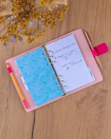 Týdenní diář 2027 Notique Refill kroužkový 12,5 x 19 cm fuchsiový (7)